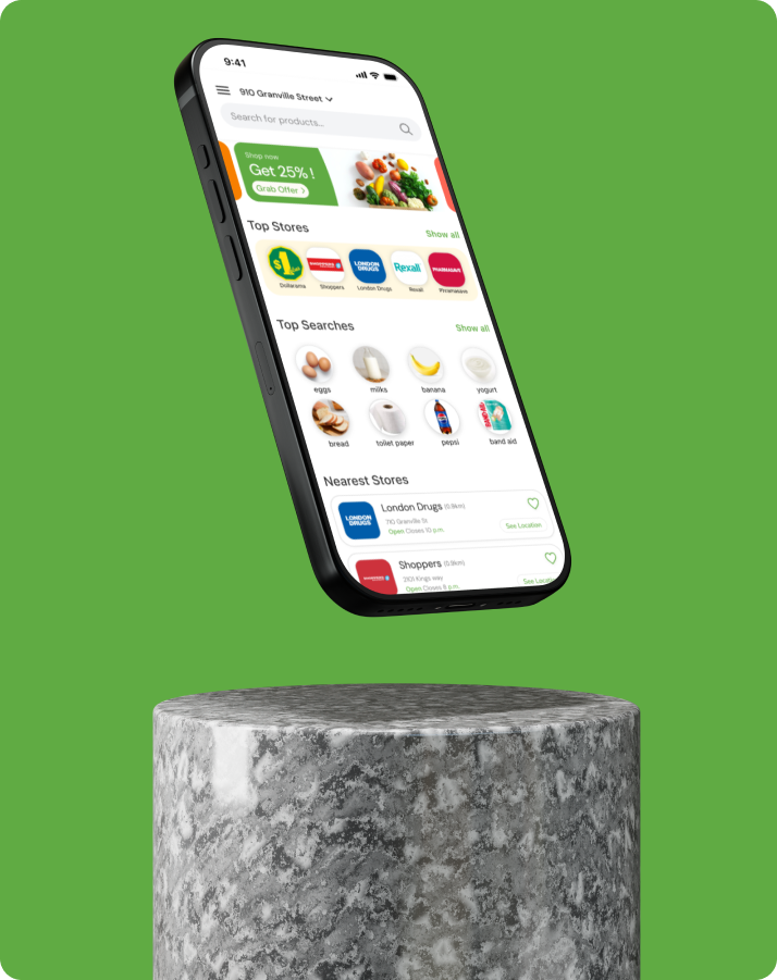 Pricesnap Mockup